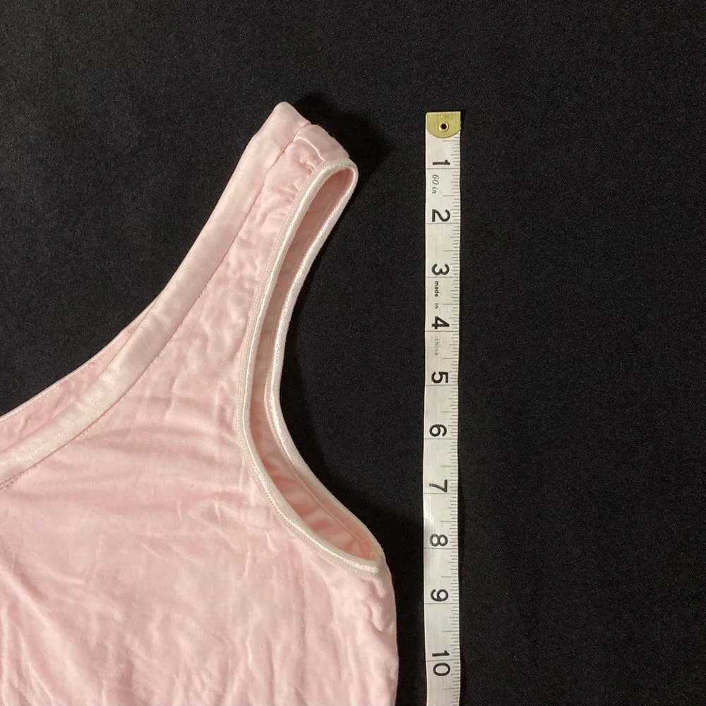 Faceplant Dreamwear Pastel Pink V-Neck Sleeveless Tank Nightgown Size Small - Picture 11 of 16